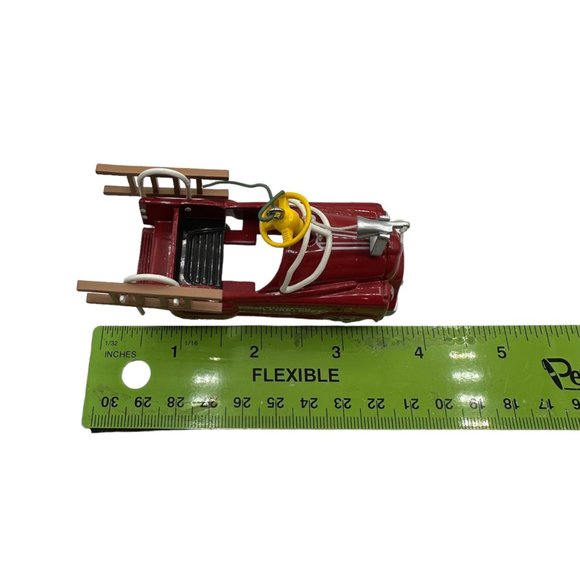 Hallmark Keepsake Fire Truck Ornament Kiddie Kar Classic Holiday Christmas Decor - Picture 9 of 11